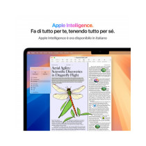 MacBook Air 13" Apple M4 10-core CPU e 10-core GPU, RAM 16GB, SSD 512GB - Argento