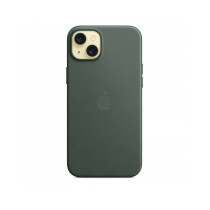 Custodia con Magsafe in Tessuto Fine Woven per iPhone 15 Plus - Sempreverde