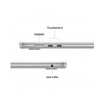 MacBook Air 15" Apple M4 10-core CPU e 10-core GPU, RAM 16GB, SSD 256GB - Argento
