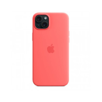 Custodia con Magsafe in Silicone per iPhone 15 Plus - Guava