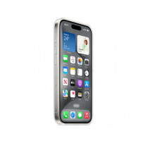 Custodia con Magsafe in Silicone per iPhone 15 Pro - Trasparente