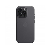 iPhone 15 Pro Custodia MagSafe in tessuto FineWoven - Nero