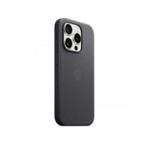 iPhone 15 Pro Custodia MagSafe in tessuto FineWoven - Nero