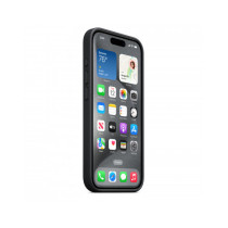 iPhone 15 Pro Custodia MagSafe in tessuto FineWoven - Nero