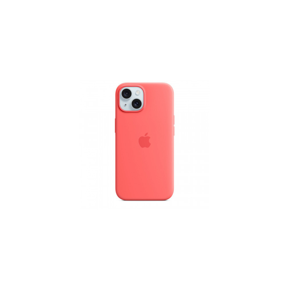 Custodia con Magsafe in Silicone per iPhone 15 - Guava