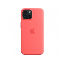 Custodia con Magsafe in Silicone per iPhone 15 - Guava