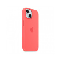 Custodia con Magsafe in Silicone per iPhone 15 - Guava
