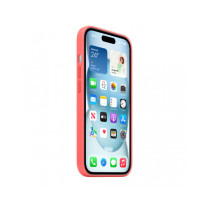 Custodia con Magsafe in Silicone per iPhone 15 - Guava