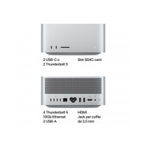 Mac Studio: Apple M4 Max chip con 14-core CPU e 32-core GPU, RAM 36GB, 512GB SSD
