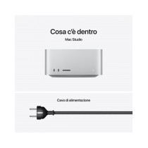 Mac Studio: Apple M4 Max chip con 14-core CPU e 32-core GPU, RAM 36GB, 512GB SSD