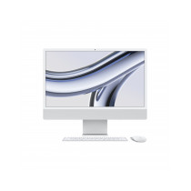 2023 - iMac 24" con Retina 4.5K display: Apple M3 chip con 8-core CPU e 10-core GPU, RAM 8GB, 512GB SSD - Argento