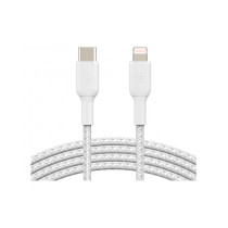 CAVO INTRECCIATO DA USB-C A LIGHTNING 1M - BIANCO
