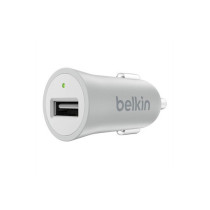 MINI CARICABATTERIE USB DA AUTO METALLICO MIXIT 2,4 A 5W - SILVER
