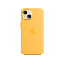 Custodia con Magsafe in Silicone per iPhone 15 - Sole