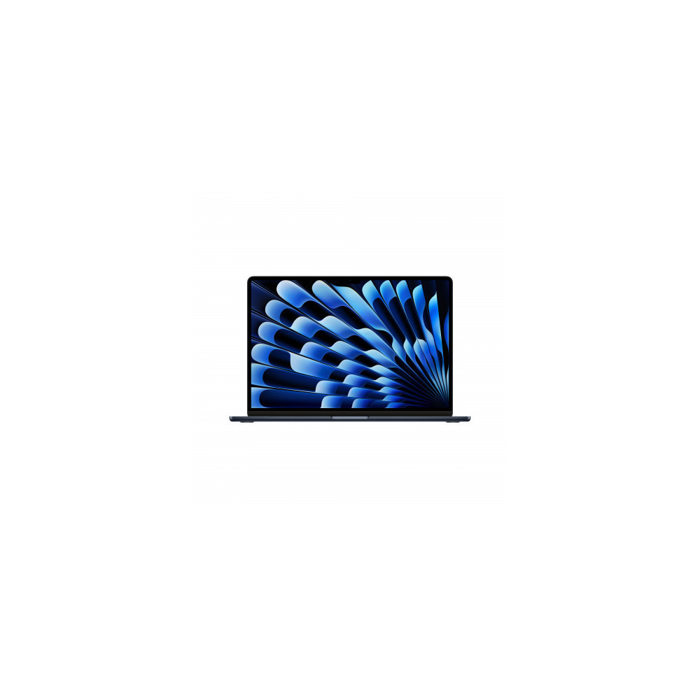 MacBook Air 15" con chip M3 - Mezzanotte - RAM 16GB - HD SSD 256GB - Alimentatore USB-C da 70W - Italiano