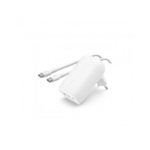 CARICABATTERIA BOOSTCHARGE DA PARETE A 3 PORTE USB-C CON PPS DA 67W CONCAVO USB-C 100W 5A