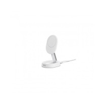 SUPPORTO PER RICARICA WIRELESS QI2 CONVERTIBILE 15W SENZA ALIMENTATORE - BIANCO