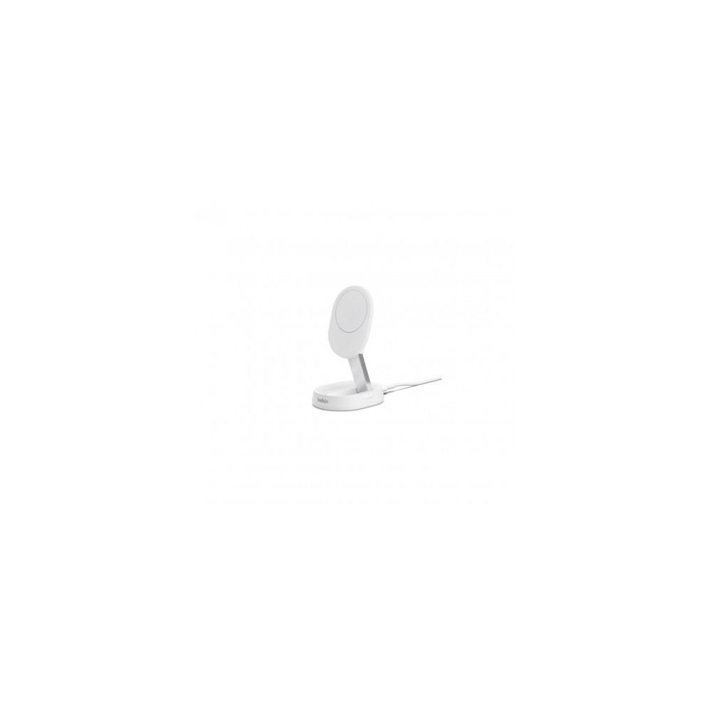 SUPPORTO PER RICARICA WIRELESS QI2 CONVERTIBILE 15W SENZA ALIMENTATORE - BIANCO