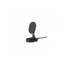 SUPPORTO PER RICARICA WIRELESS QI2 CONVERTIBILE 15W SENZA ALIMENTATORE - NERO