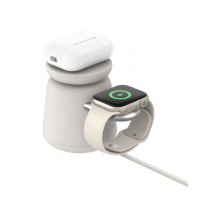 Belkin dock di ricarica Magsafe 2 in 1  15W - Sabbia