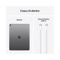 13-inch iPad Air Wi-Fi + Cellular 256GB (M2) - Grigio siderale