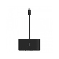 ADATTATORE MULTIMEDIALE USB-C - HDMI - VGA - USB - ETHERNET