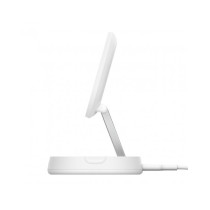 Belkin supporto per ricarica wireless QI2 convertibile 15W con alimentatore  - Bianco