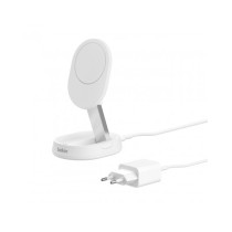 Belkin supporto per ricarica wireless QI2 convertibile 15W con alimentatore  - Bianco