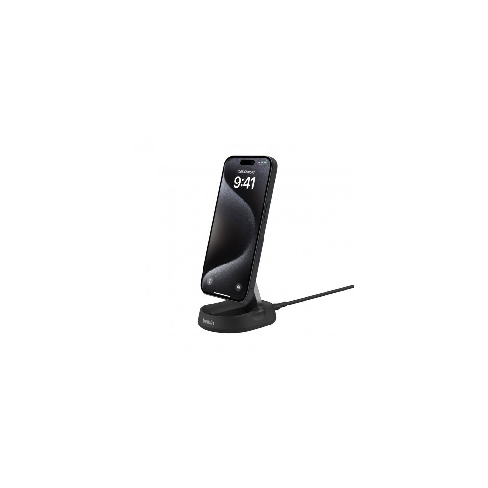 Belkin supporto per ricarica wireless QI2 convertibile 15W con alimentatore  - Nero