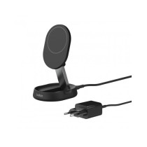 Belkin supporto per ricarica wireless QI2 convertibile 15W con alimentatore  - Nero