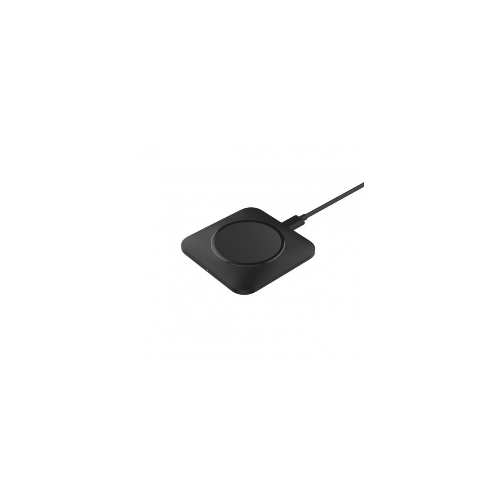 Tappetino per ricarica wireless 15W PSU QI easy alignament con cavo USB-C. Colore nero