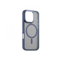 Berry Custodia protettiva con magnete per iPhone 16 Pro Max - Blue - C&C