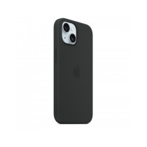 Custodia con Magsafe in Silicone per iPhone 15 - Nero