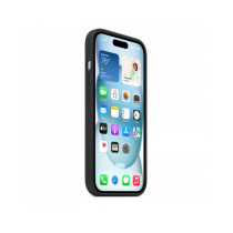 Custodia con Magsafe in Silicone per iPhone 15 - Nero