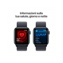 Apple Watch SE GPS + Cellular 40mm Midnight Cassa Alluminio con Cinturino Loop Inchiostro