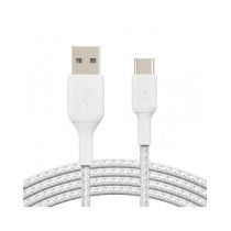 CAVO INTRECCIATO DA USB-C A USB-A 1M - BIANCO