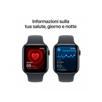 Apple Watch SE GPS + Cellular 44mm Midnight Cassa Alluminio con Cinturino Sport Mezzanotte - M/L