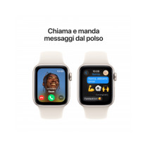 Apple Watch SE GPS 40mm Galassia Cassa Alluminio con Galassia Sport Band - M/L