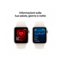 Apple Watch SE GPS 40mm Galassia Cassa Alluminio con Galassia Sport Band - M/L