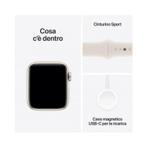 Apple Watch SE GPS 40mm Galassia Cassa Alluminio con Galassia Sport Band - M/L