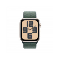 Apple Watch SE GPS 44mm Galassia Cassa Alluminio con Cinturino Sport Loop Lago Verde