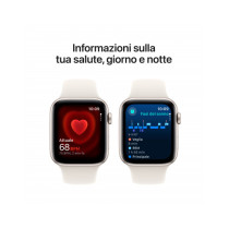 Apple Watch SE GPS 44mm Galassia Cassa Alluminio con Galassia Sport Band - M/L