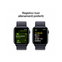 Apple Watch SE GPS 44mm Midnight Cassa Alluminio con Cinturino Loop Inchiostro