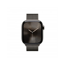 Apple Watch Series 10 GPS + Cellular 42mm Cassa Titanio Ardesia con Slate Milanese Loop