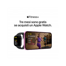Apple Watch Series 10 GPS 42mm Argento Cassa Alluminio con Cinturino Sport Loop Nuvola Blu