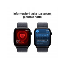 Apple Watch Series 10 GPS 46mm Jet Nero Cassa Alluminio con Cinturino Loop Inchiostro