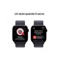 Apple Watch Series 10 GPS 46mm Jet Nero Cassa Alluminio con Cinturino Loop Inchiostro