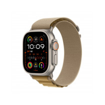 Apple Watch Ultra 2 GPS + Cellular 49mm Cassa Titanio Naturale con Tan Alpine Loop - Medium