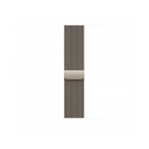 Cinturino Apple Watch 44/45/46/49mm - Maglia Milanese - Naturale - S/M