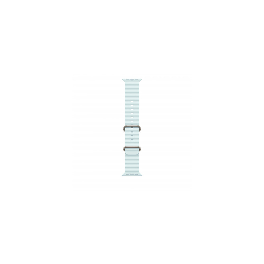 Cinturino Apple Watch 44/45/46/49mm - Ocean - Titanio Naturale - Blu Ghiaccio - Misura Unica